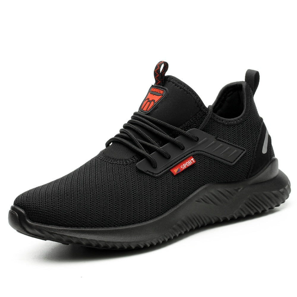 SafelyTrek™- Breathable Steel Protective Work Shoe wear