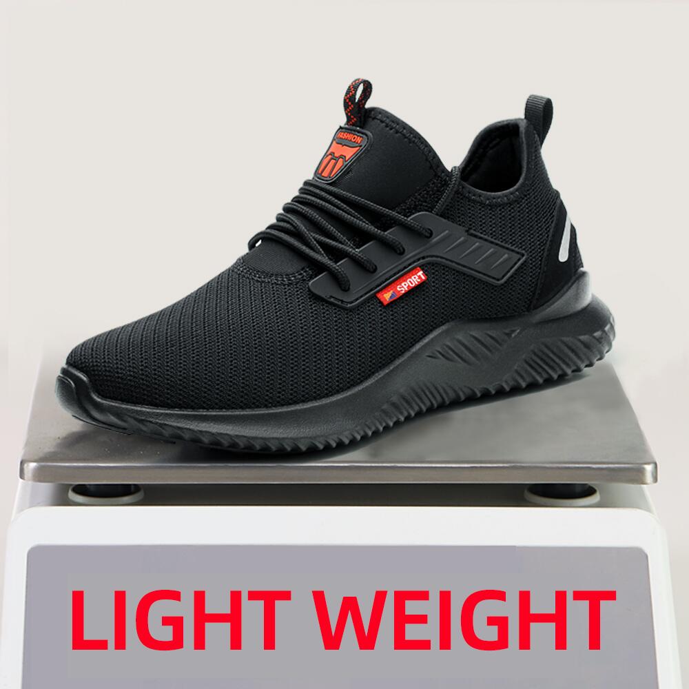 SafelyTrek™- Breathable Steel Protective Work Shoe wear