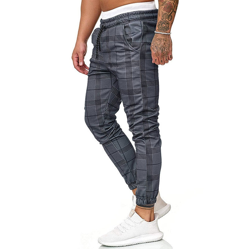 WeekendEase™ - Fashion Slim Plaid Pants