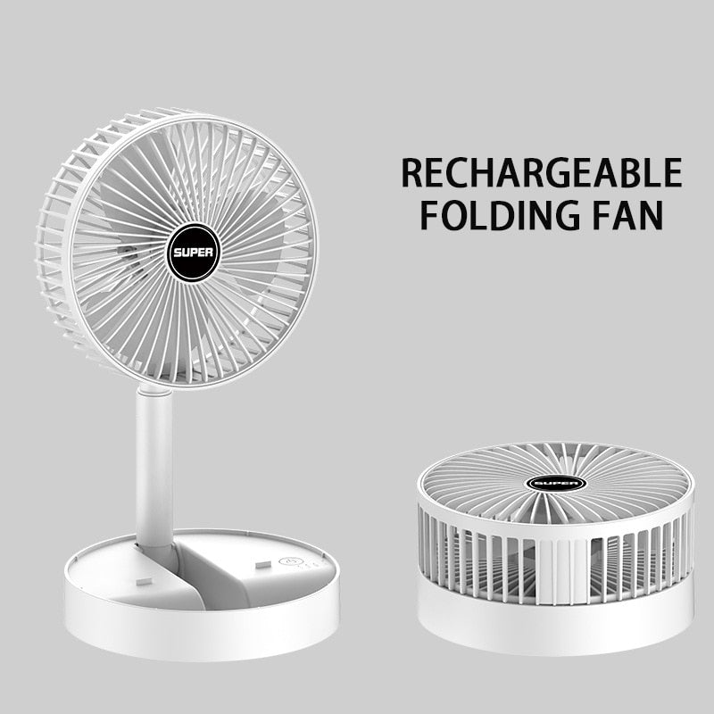 Summer Breeze Foldable USB Rechargeable Fan