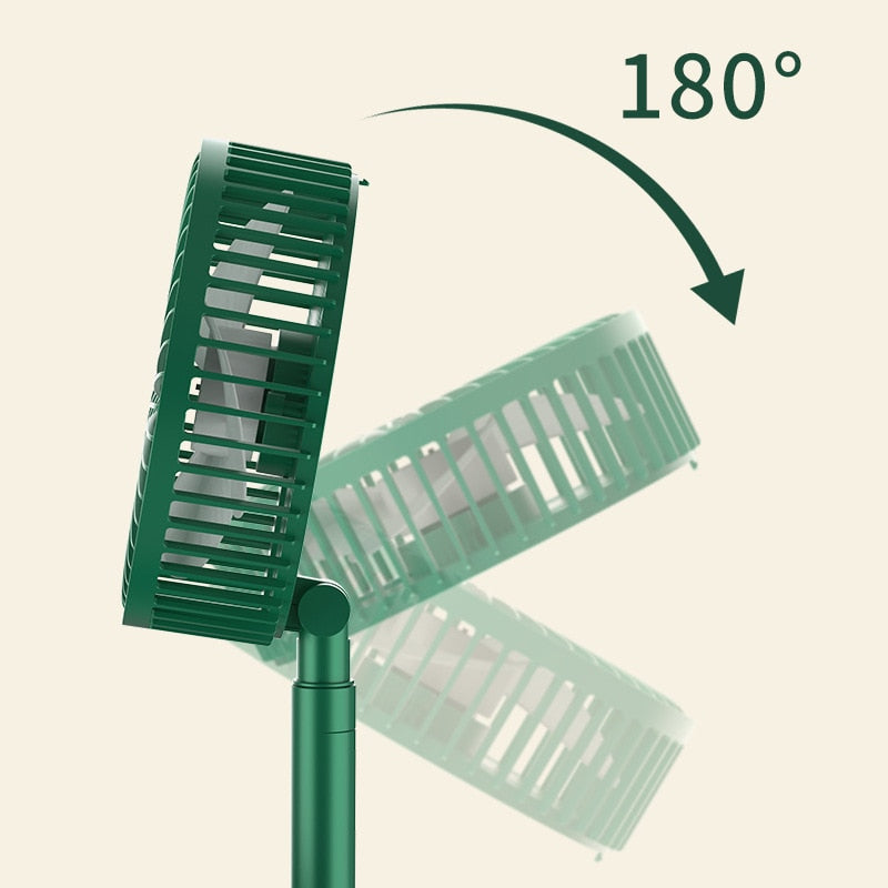 Summer Breeze Foldable USB Rechargeable Fan
