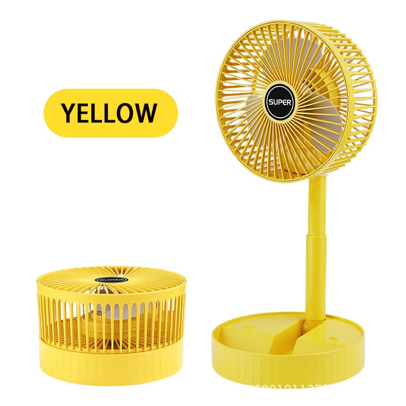 Summer Breeze Foldable USB Rechargeable Fan