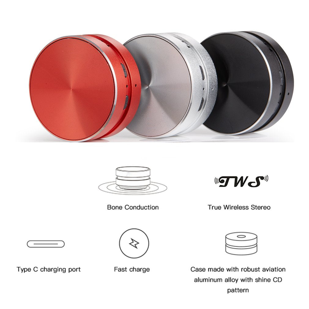 Drop & Sounds ™-Mini Bone Conduction Speaker Bluetooth