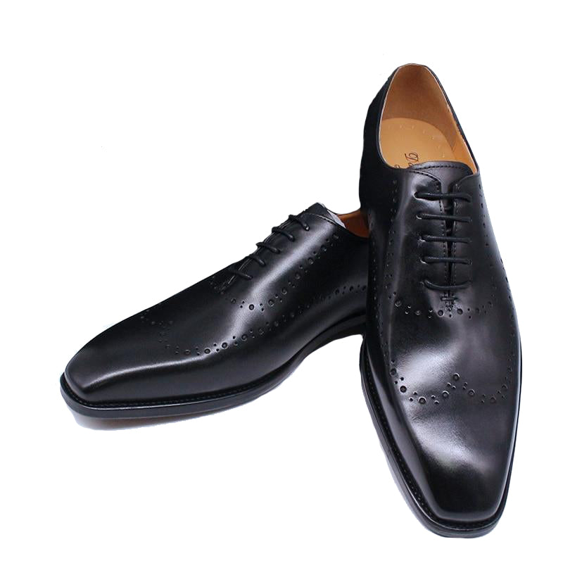 Harvey Oxford Brogue Leather Shoes