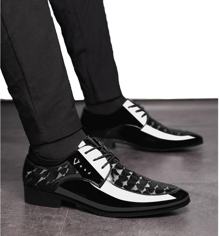 Howell Italian Patent Leather Oxford Shoes