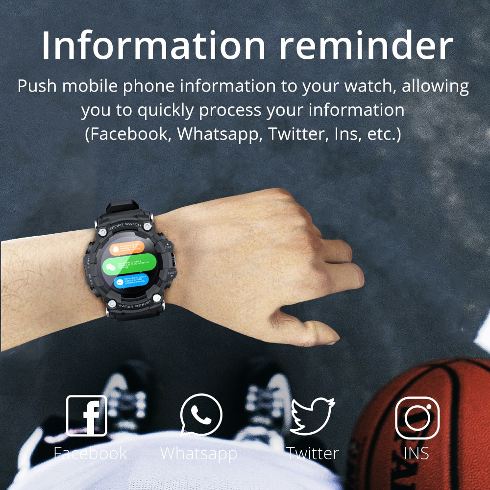 Fitness Tracker Smart Watch