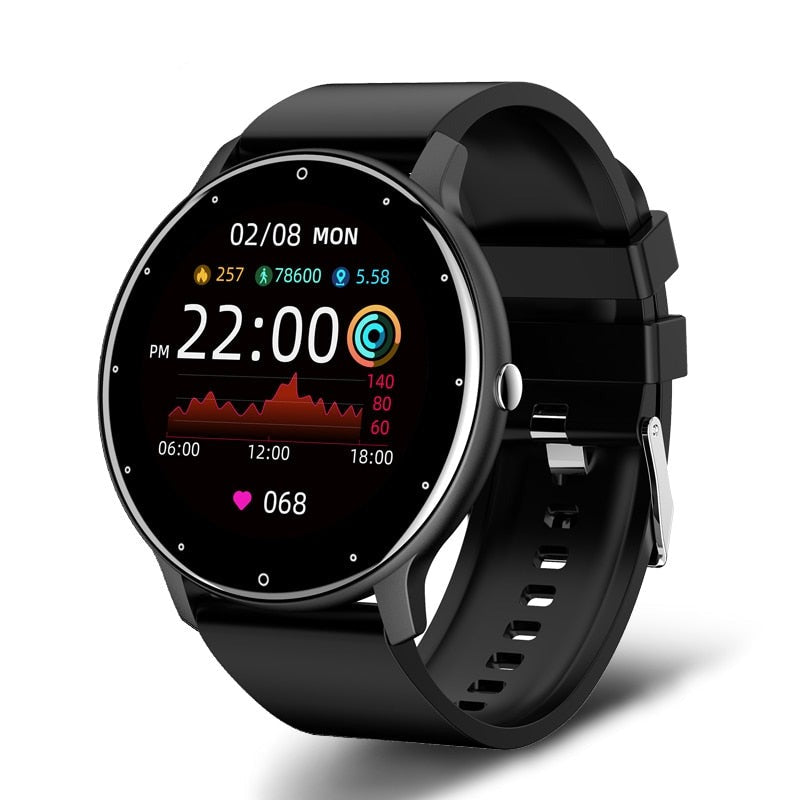 Men Full Touch Screen Sport Fitness Watch
