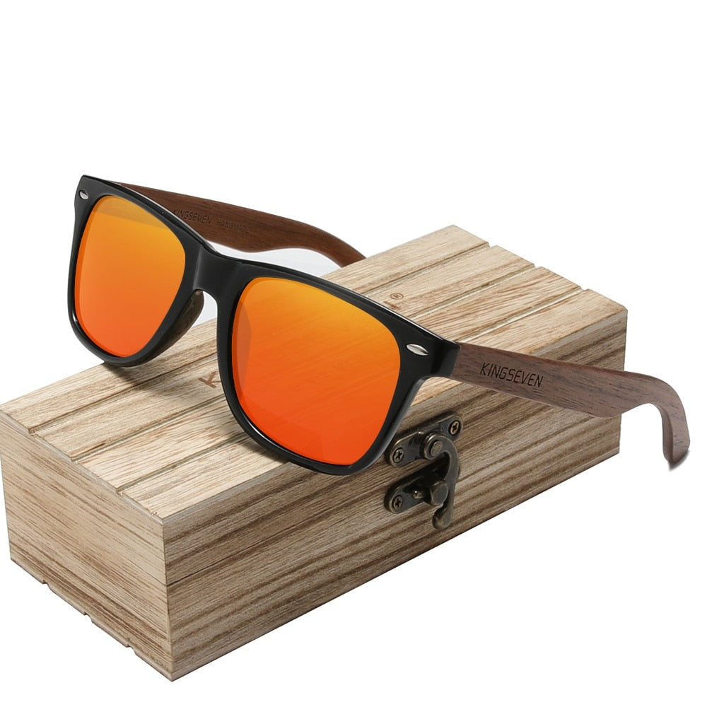 Handmade Natural Wooden Sunglasses