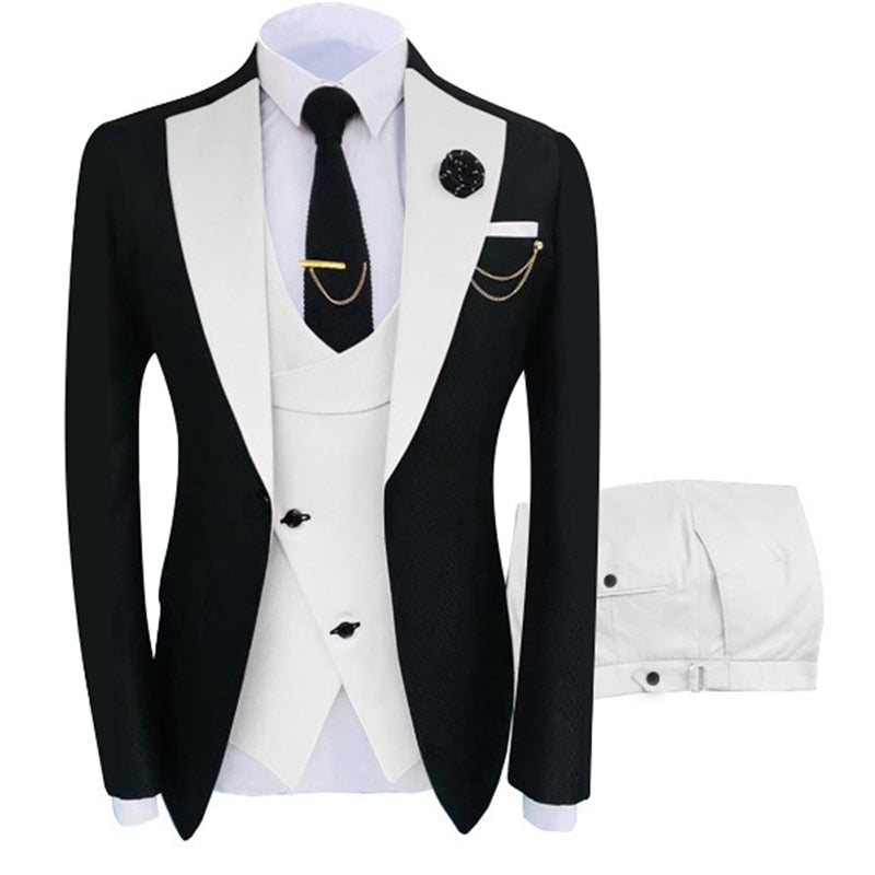 Slim Fit Blazers Suit Set