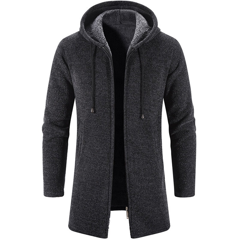 Chenille Outer Sweater Coat