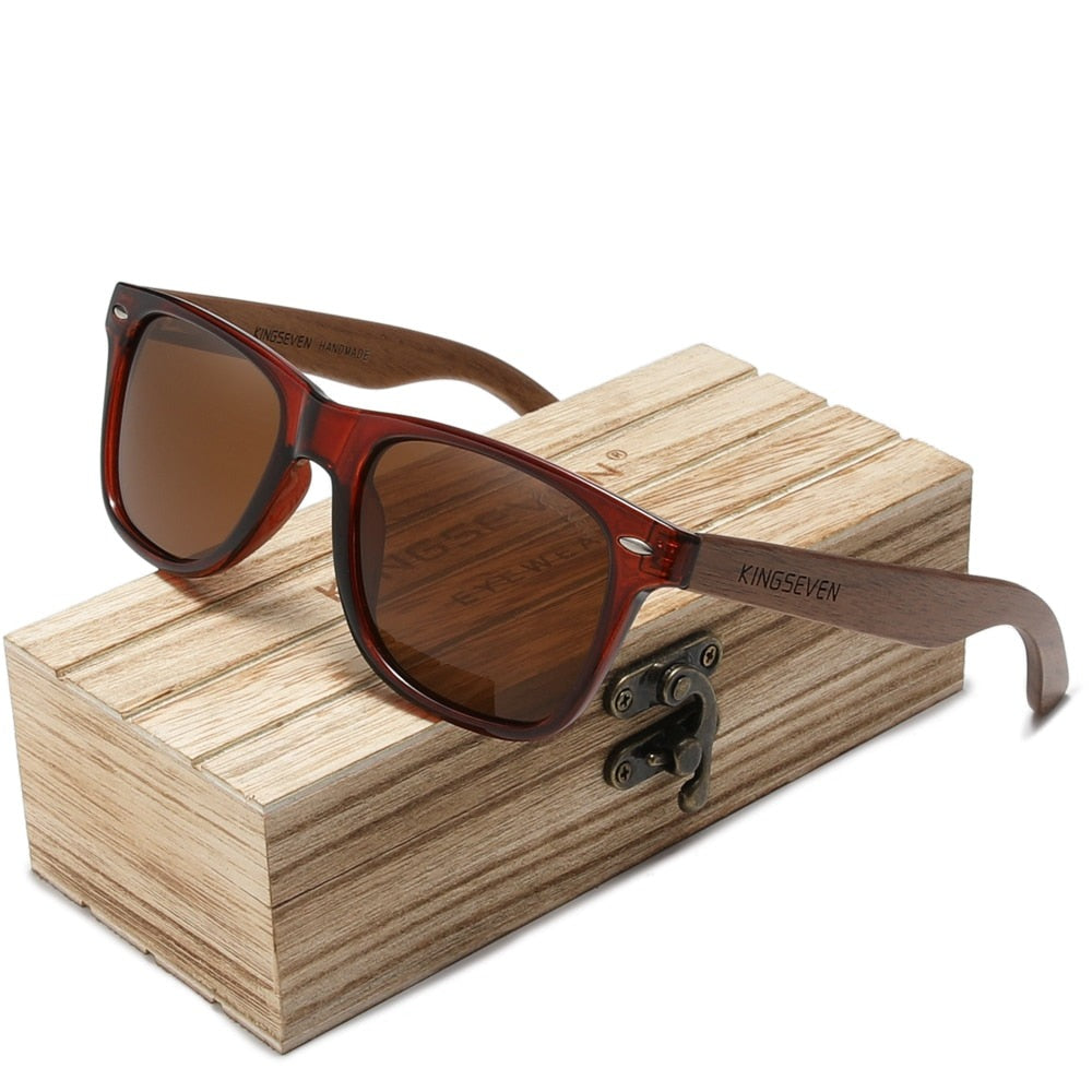 Handmade Natural Wooden Sunglasses