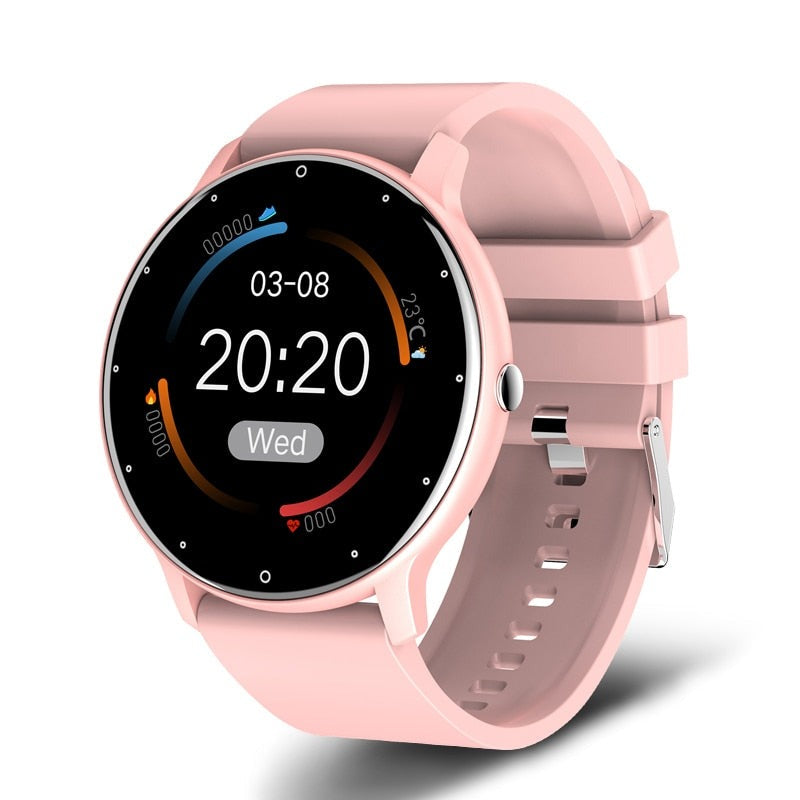 Men Full Touch Screen Sport Fitness Watch