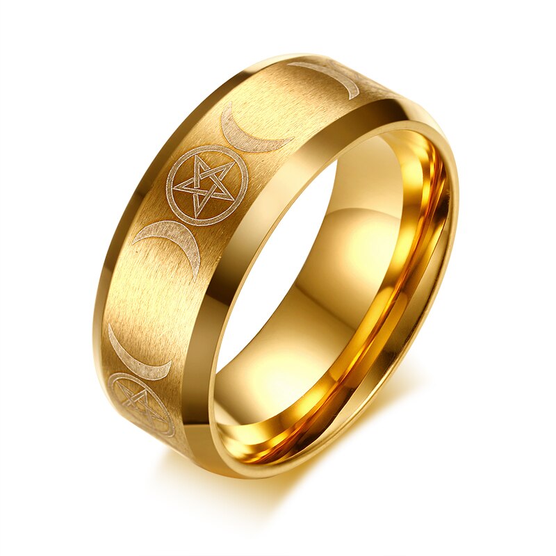 Round Black Ring
