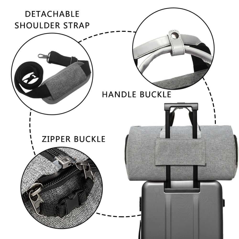 Travel Bag with Shoulder Strap Duffel Business Bag