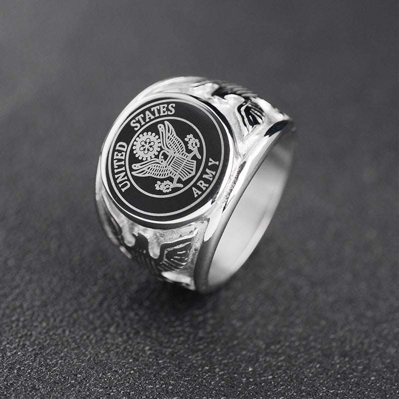 ARMY Men's Signet Rings