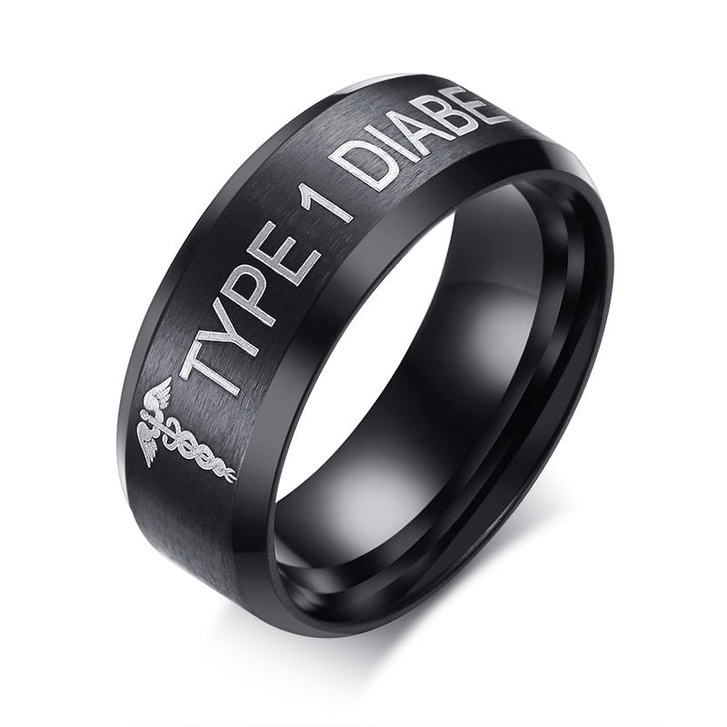 Round Black Ring