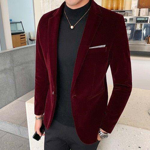 Slim Fit Suit Jacket