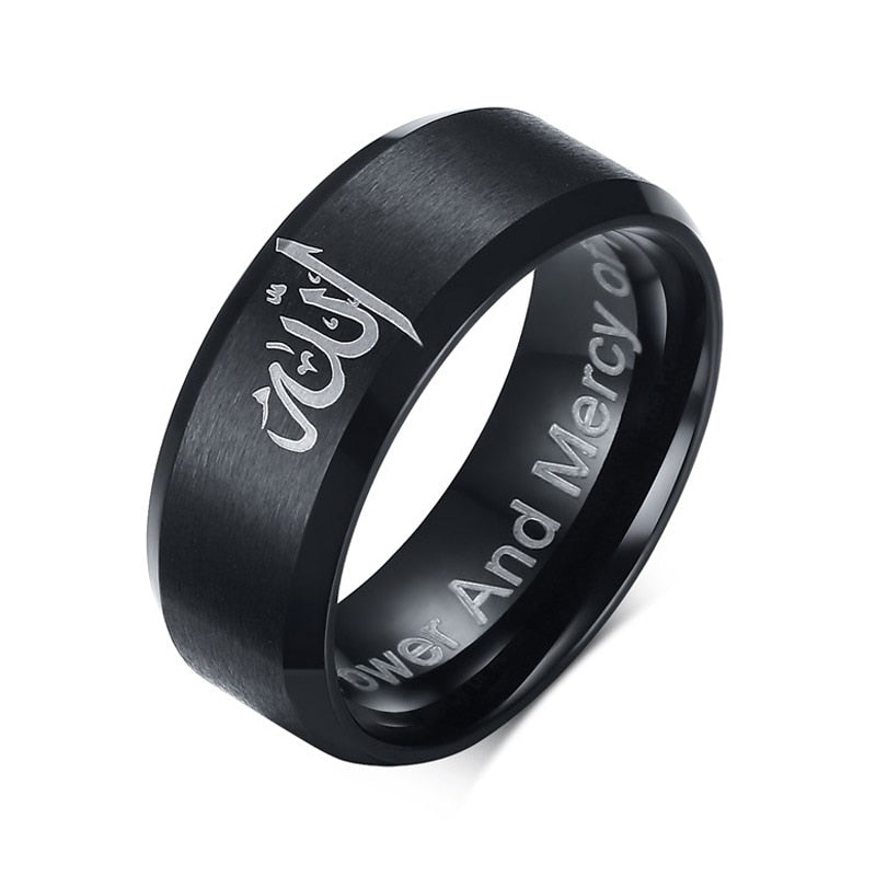 Round Black Ring