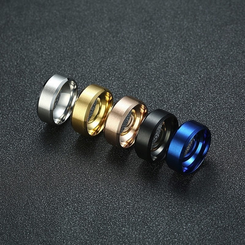 Round Black Ring