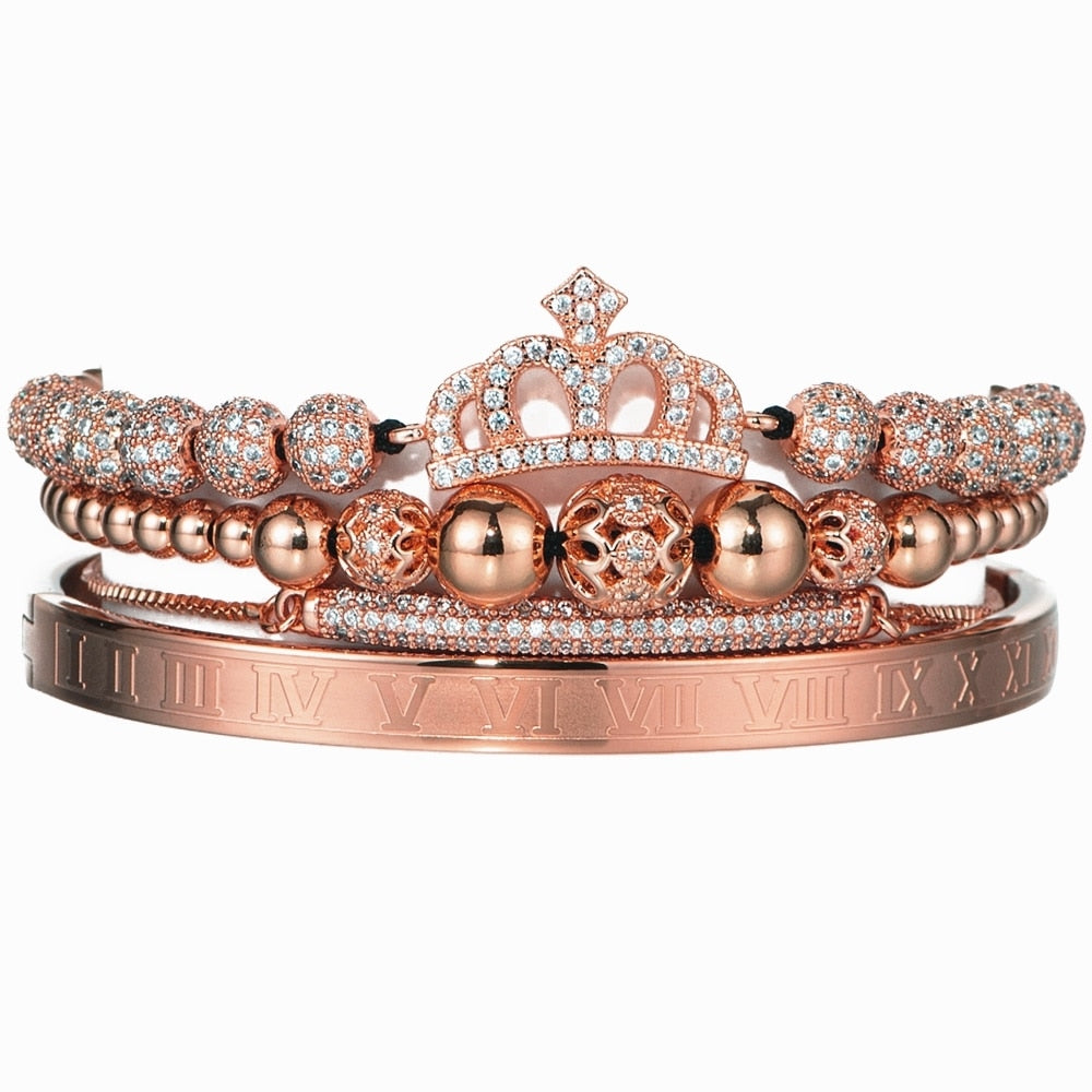 Crown Handmade Braiding Bracelet