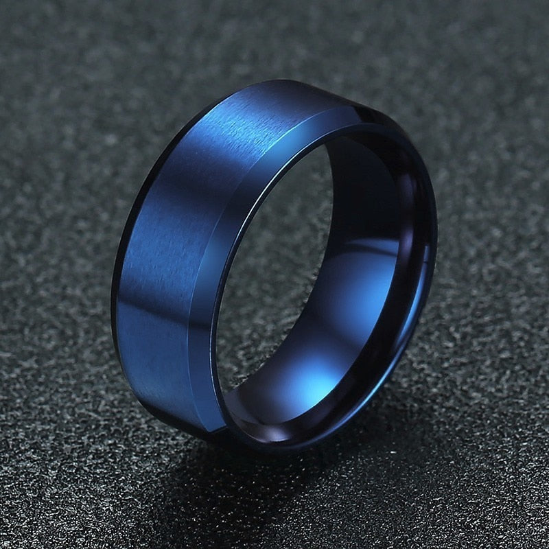 Round Black Ring