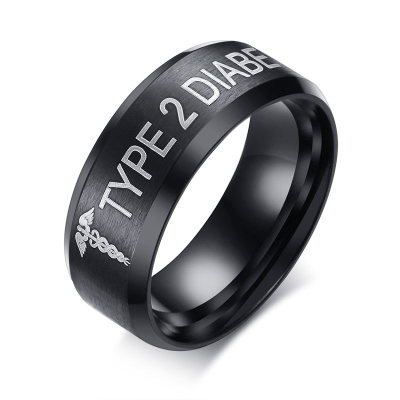 Round Black Ring