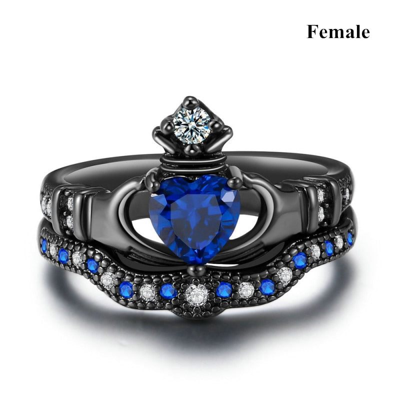 Carofeez Charm Couple Ring