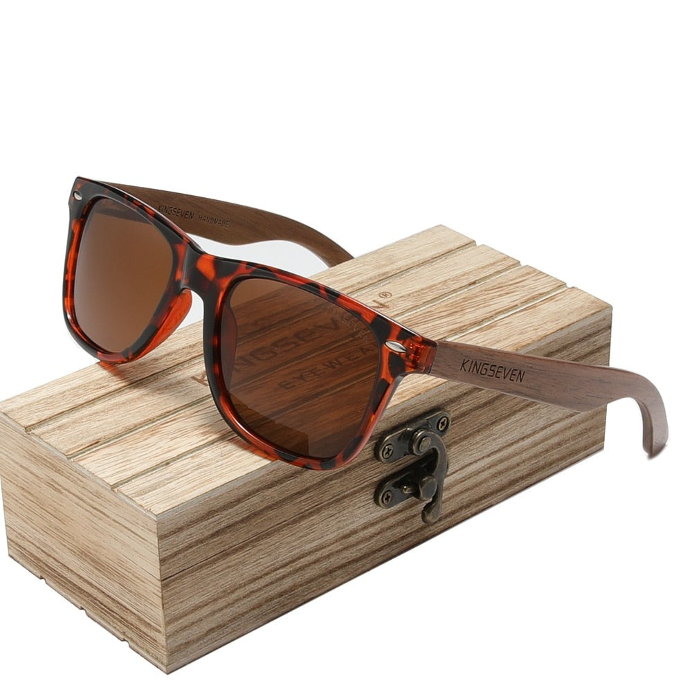 Handmade Natural Wooden Sunglasses