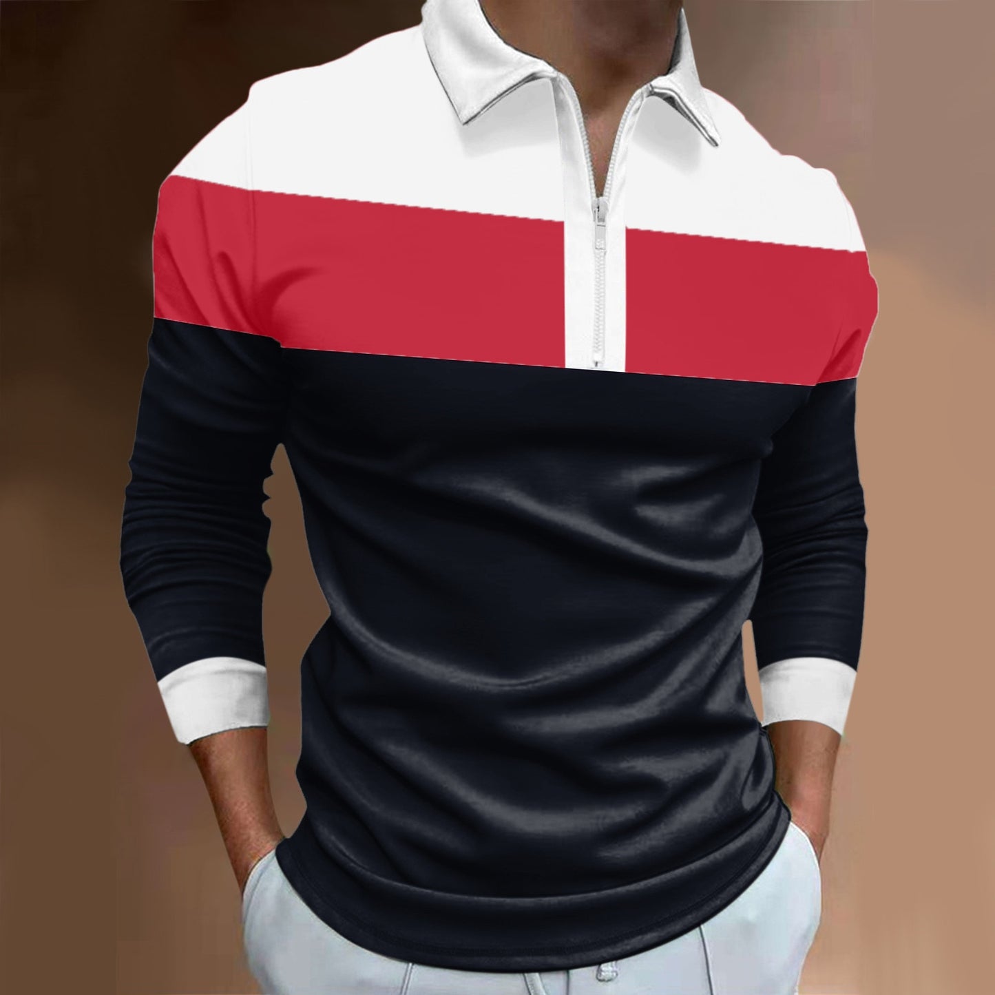Long Sleeve Polo Shirt