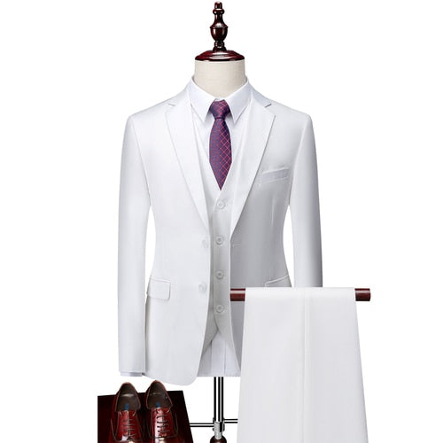 Solid Color Suit Set