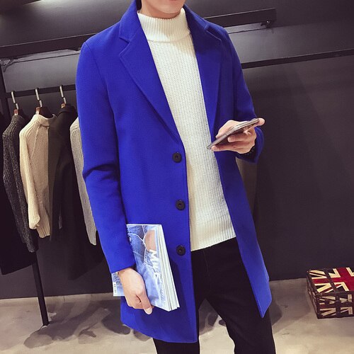 Medium and Long Woolen Coat