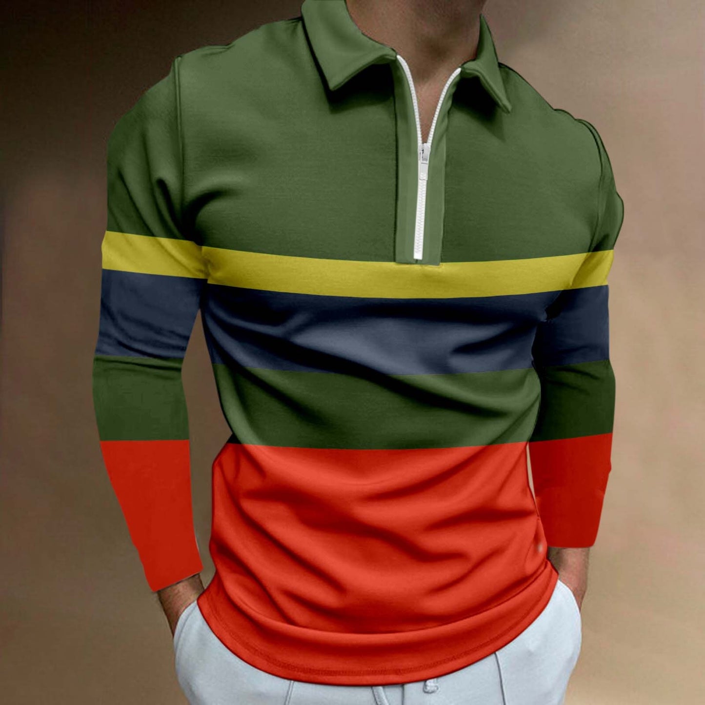 Long Sleeve Polo Shirt