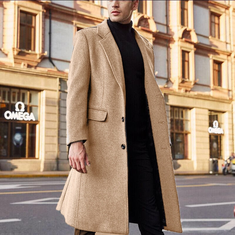 Casual Woolen Coat