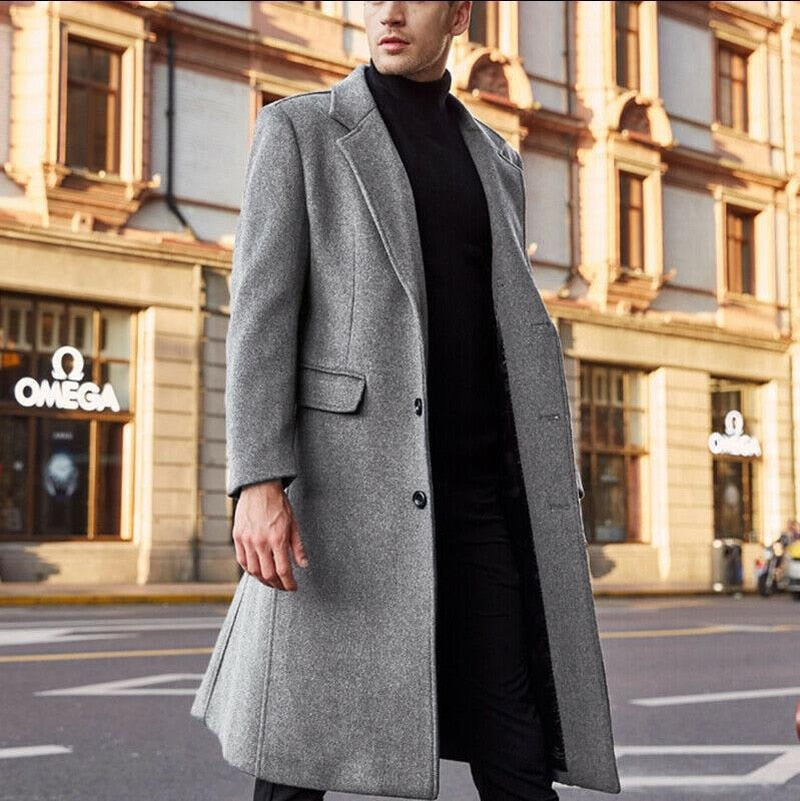 Casual Woolen Coat