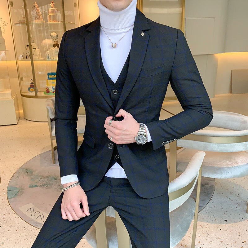 Blazer and Vest and Pants