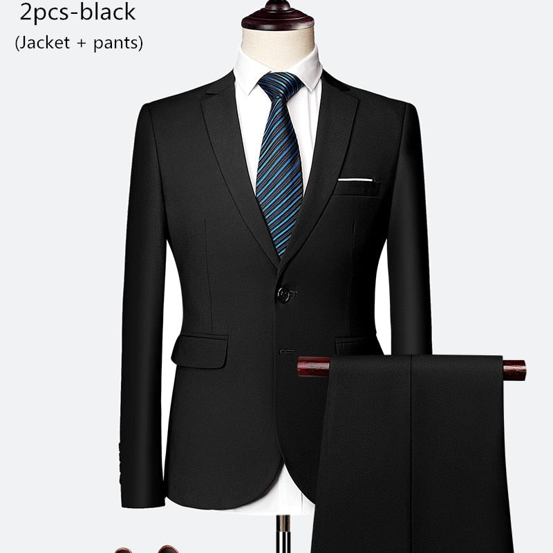 Luxury 3 Piece Suit Set
