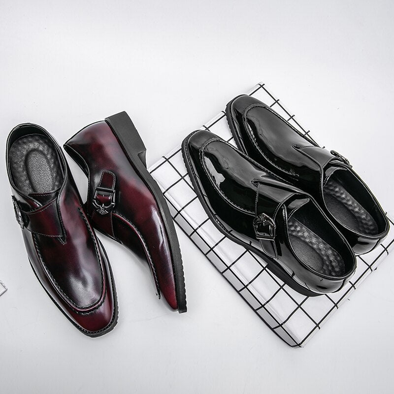 Solid Color Formal Shoes