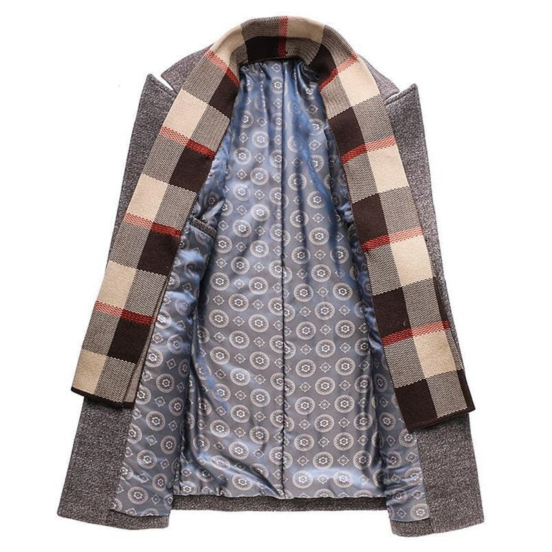 Winter Casual Wool Coat