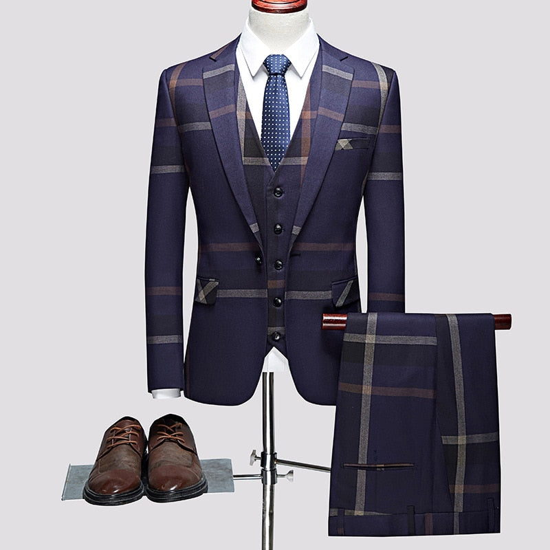 3 Pcs Suits Set