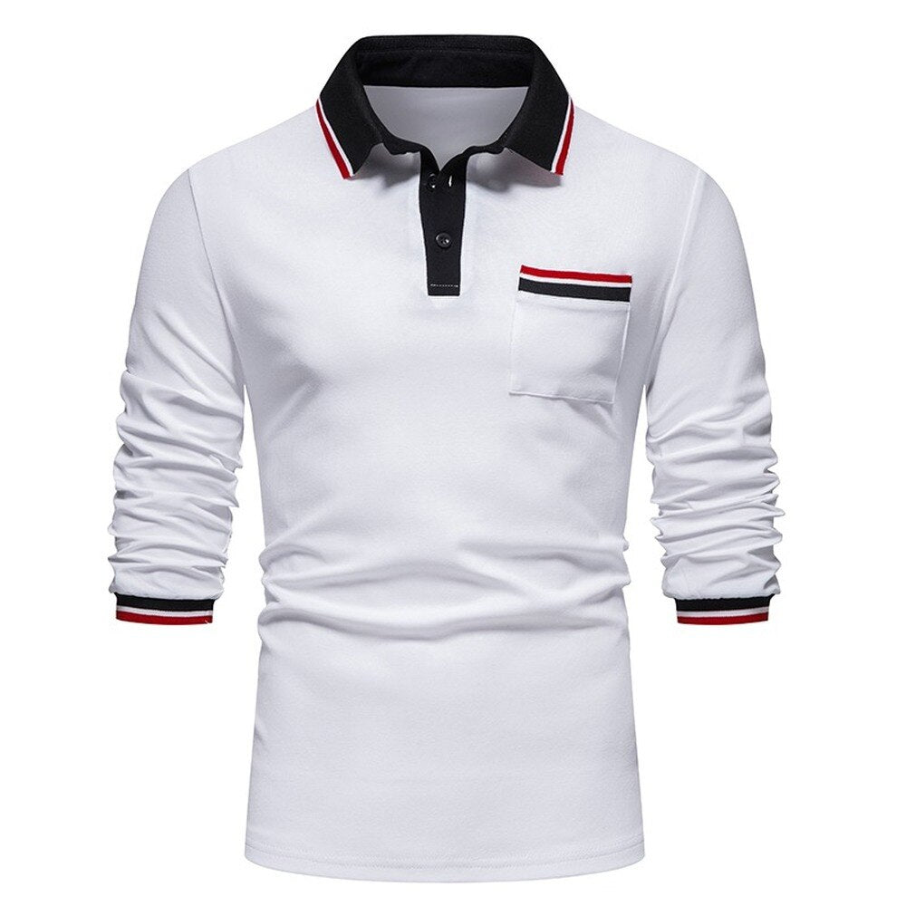 Long-sleeved Polo Shirt