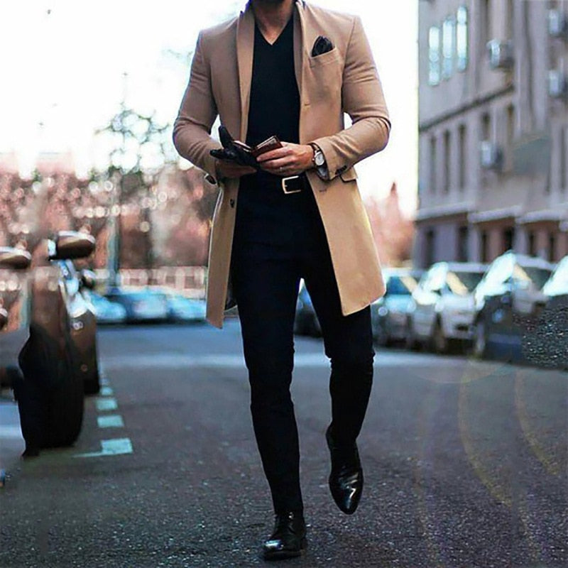 Casual Business Woolen Coat