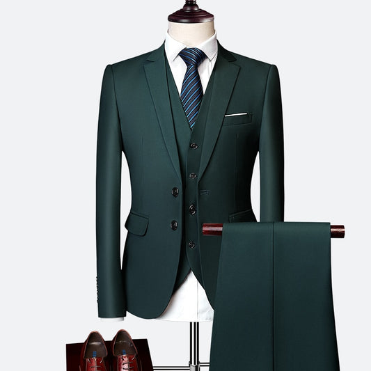 Luxury 3 Piece Suit Set