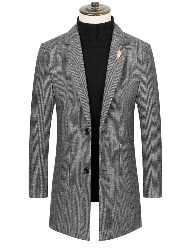Casual Collar Trench Coat