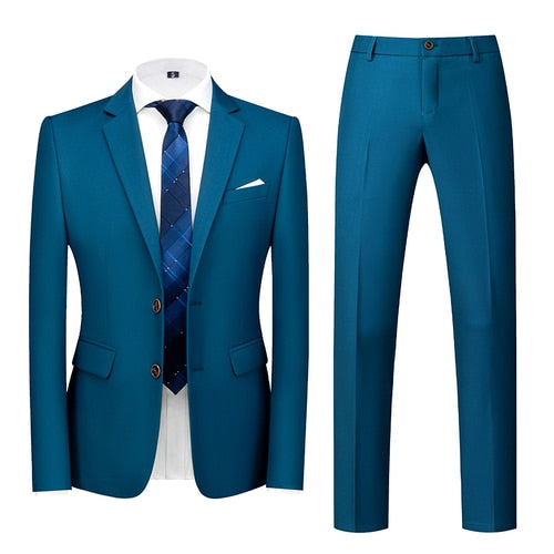 Solid Color Suit Set