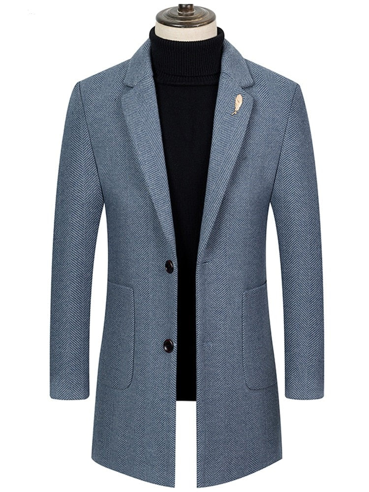 Casual Collar Trench Coat