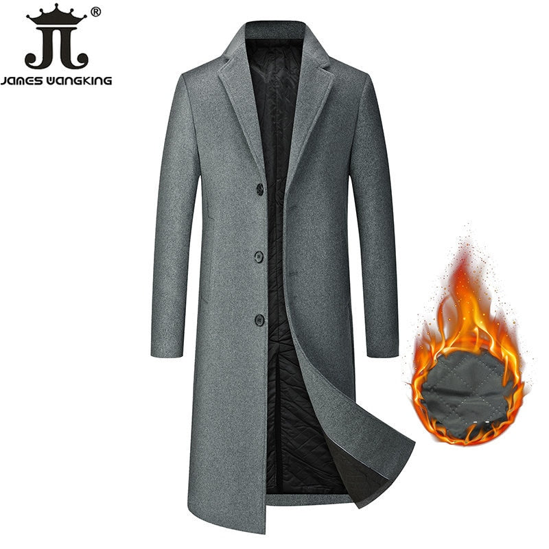 Over The Knee Trench Coat