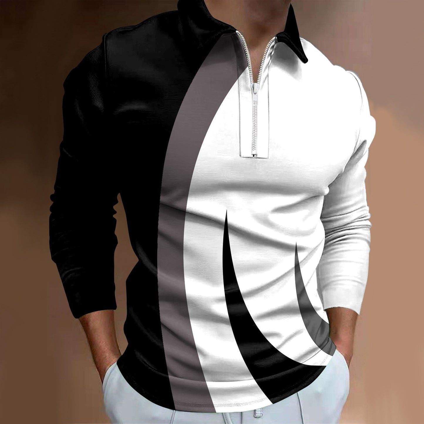 Long Sleeve Polo Shirt