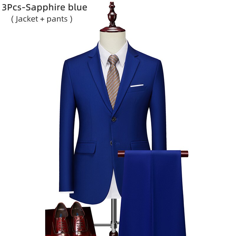 Luxury 3 Piece Suit Set