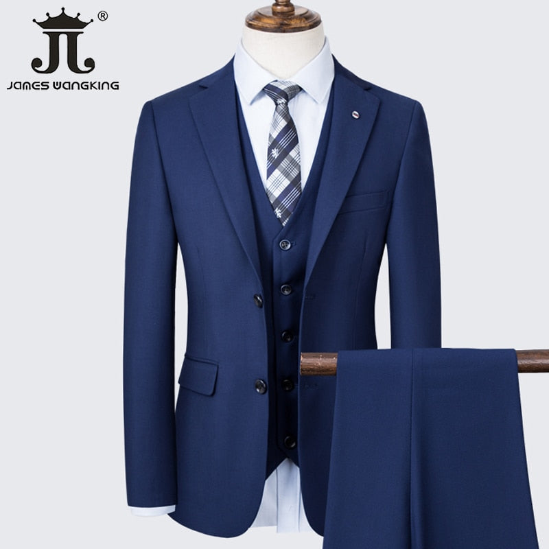 Elysian Elegance Ensemble™- Formal Business Suit 3 Pieces