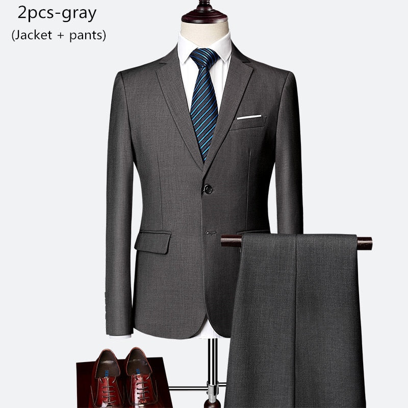 Luxury 3 Piece Suit Set